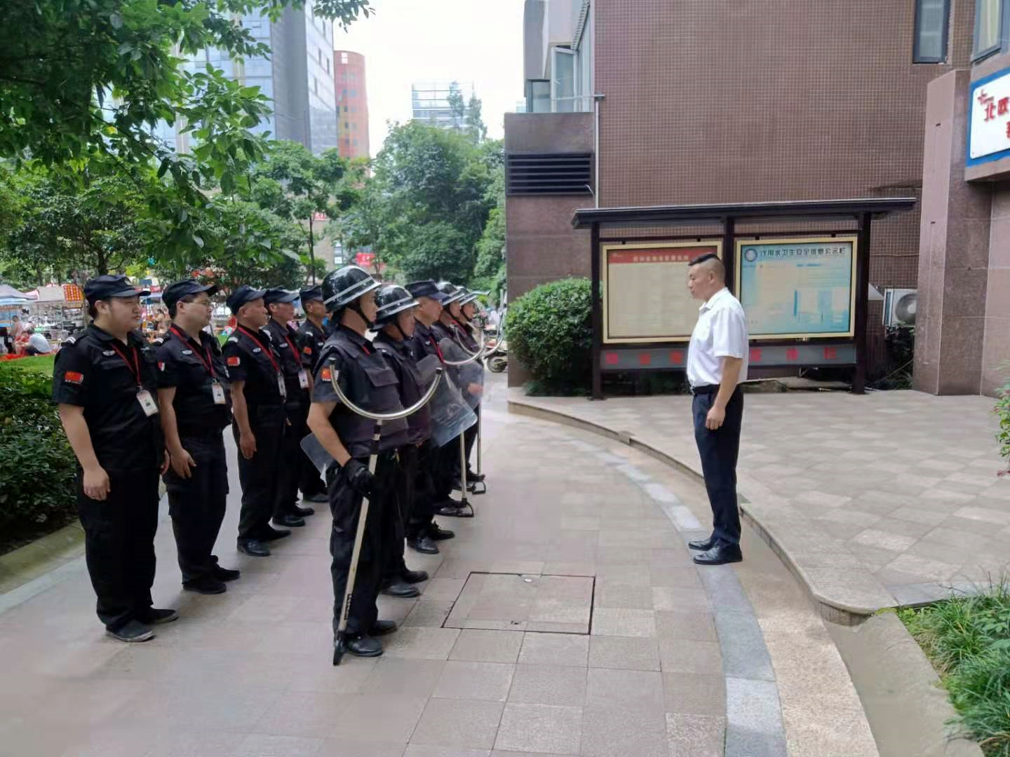 北新物业开展防盗应急演练，提高安全防范能力